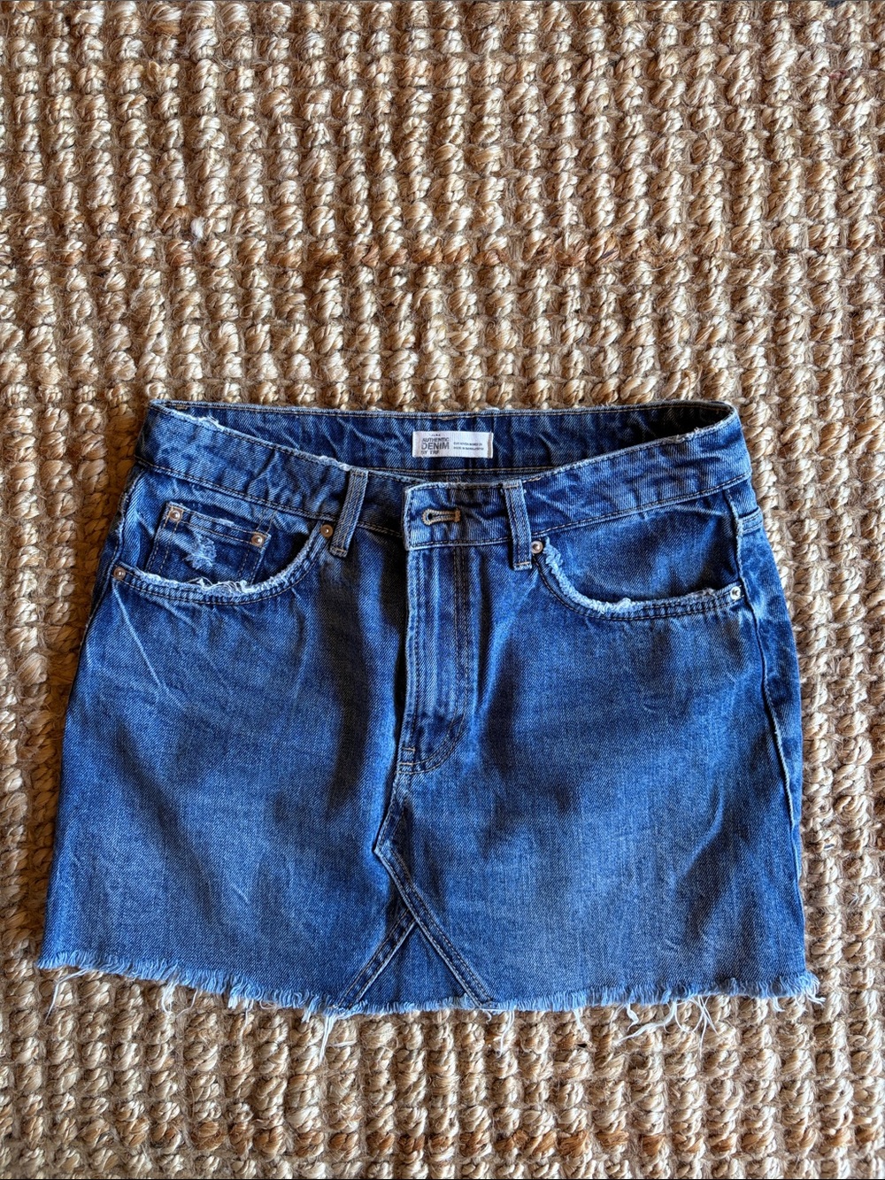 Zara Trafaluc denim skirt
